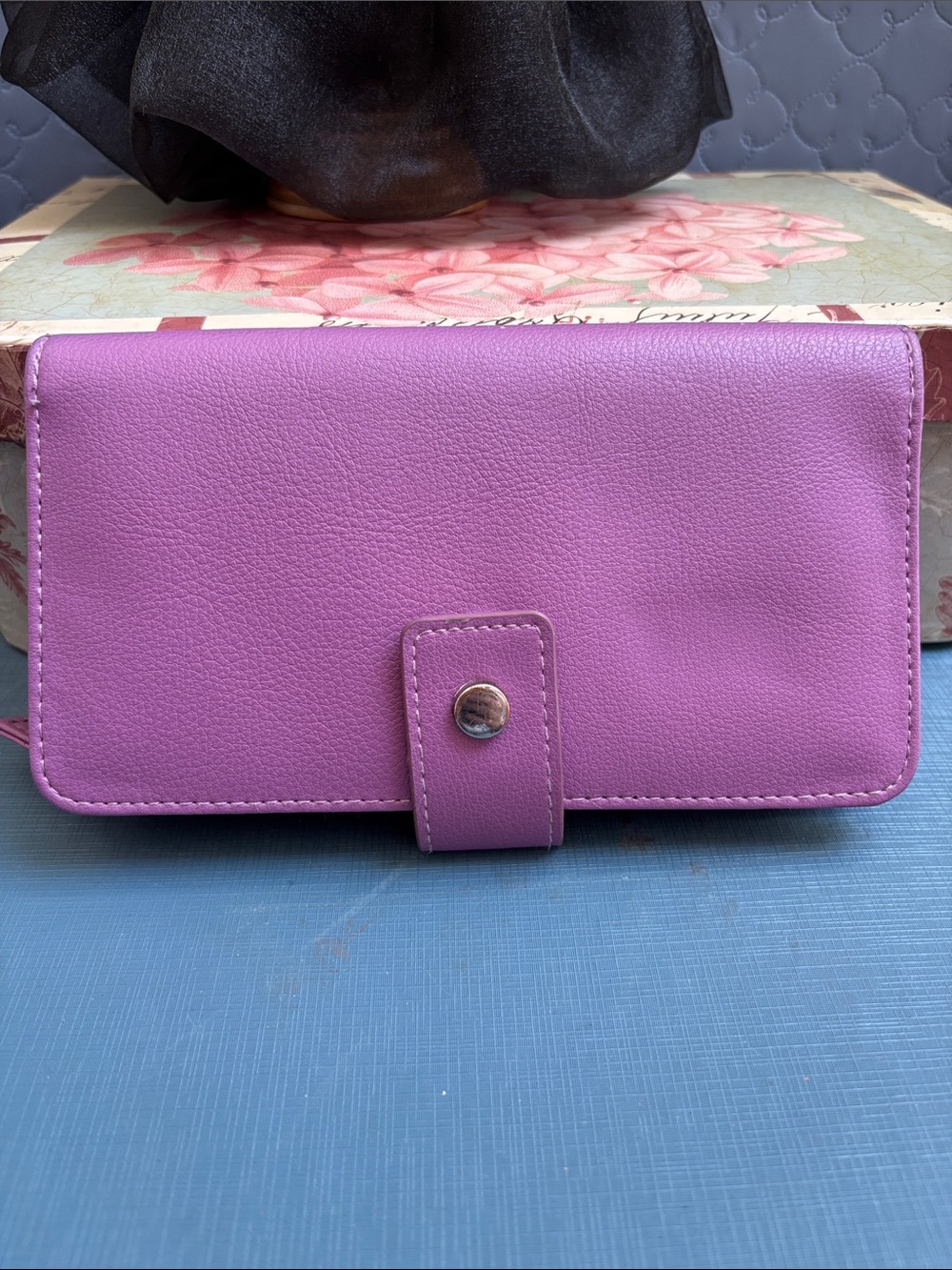 Purple Women's Wallet Clutch - Unbranded